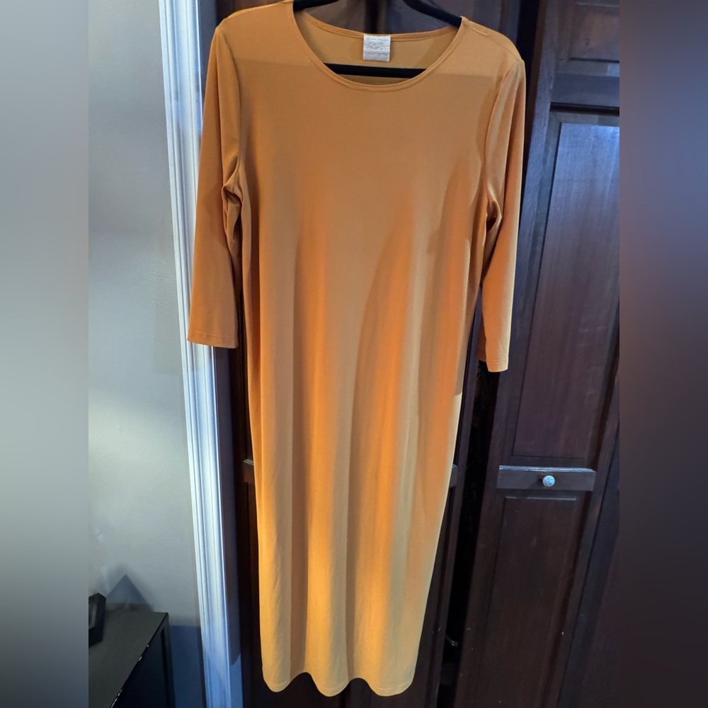 Zadie Bs Mustard Layering Dress